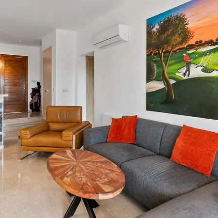 Modern Hg08 Pyrinas With Amazing Golf Views, In Heart Of Aphrodite Hills