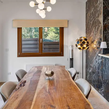 Villa Modern Hg08 Pyrinas With Amazing Golf Views, In Heart Of Aphrodite Hills Kouklia