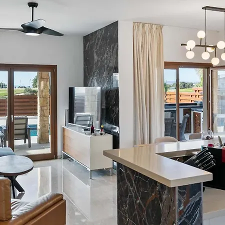 Modern Hg08 Pyrinas With Amazing Golf Views, In Heart Of Aphrodite Hills * Kouklia