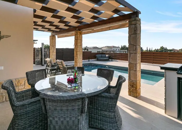 Modern Hg08 Pyrinas With Amazing Golf Views, In Heart Of Aphrodite Hills Vila Kouklia